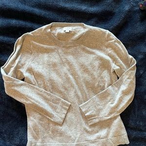 Grey Jcrew factory Teddie sweater